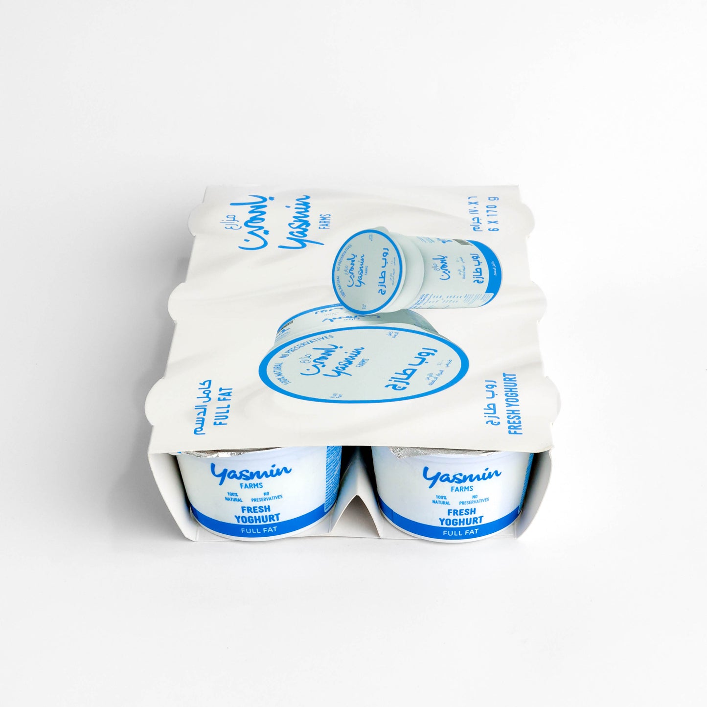 Yasmin Cow Yoghurt Full Fat Box 6pcs