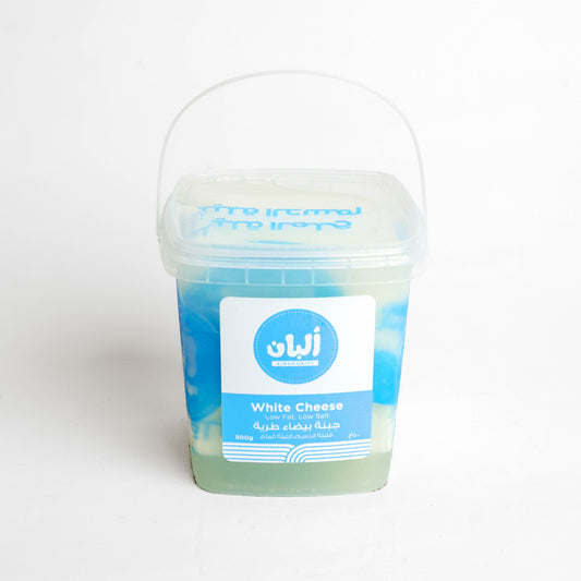 Yasmin Farms White Soft Cheese Low Fat Low Salt 500g