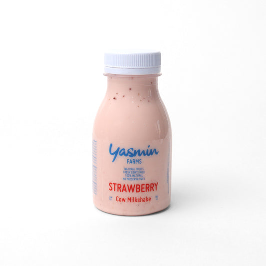 Strawberry Milkshake 180ML Full Fat